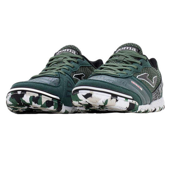 Zapatillas Deportivas Mundial 2423 para Hombre Verde, Negro