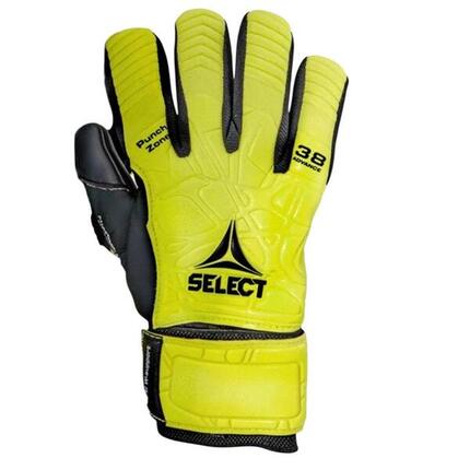 Gants De Gardien De But ADVANCE Adulte (Noir / Jaune)