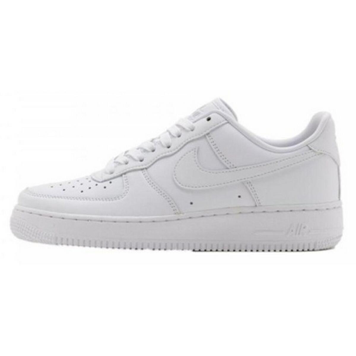 Scarpe Sportive Uomo Nike Air Force 1 Bianco 3/4