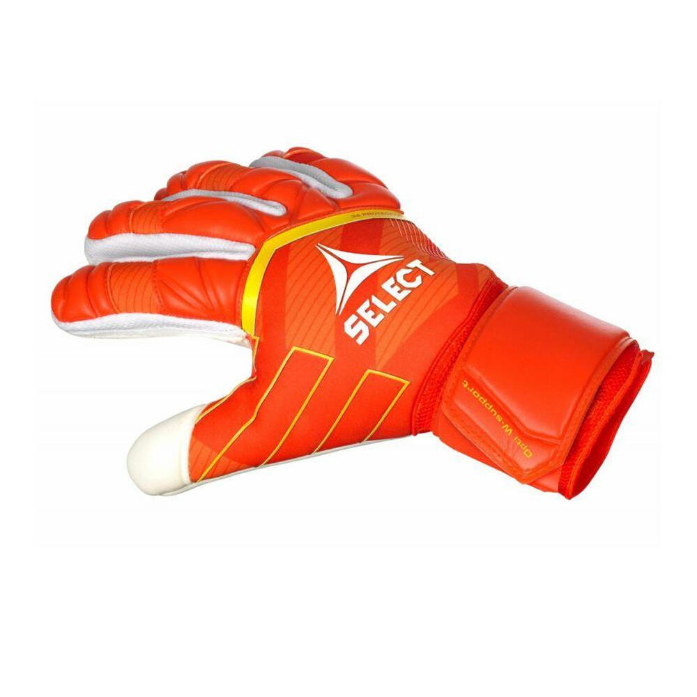 Guanti Da Portiere Adulto Unisex Select 34 Protection Bianco Arancio 3/5