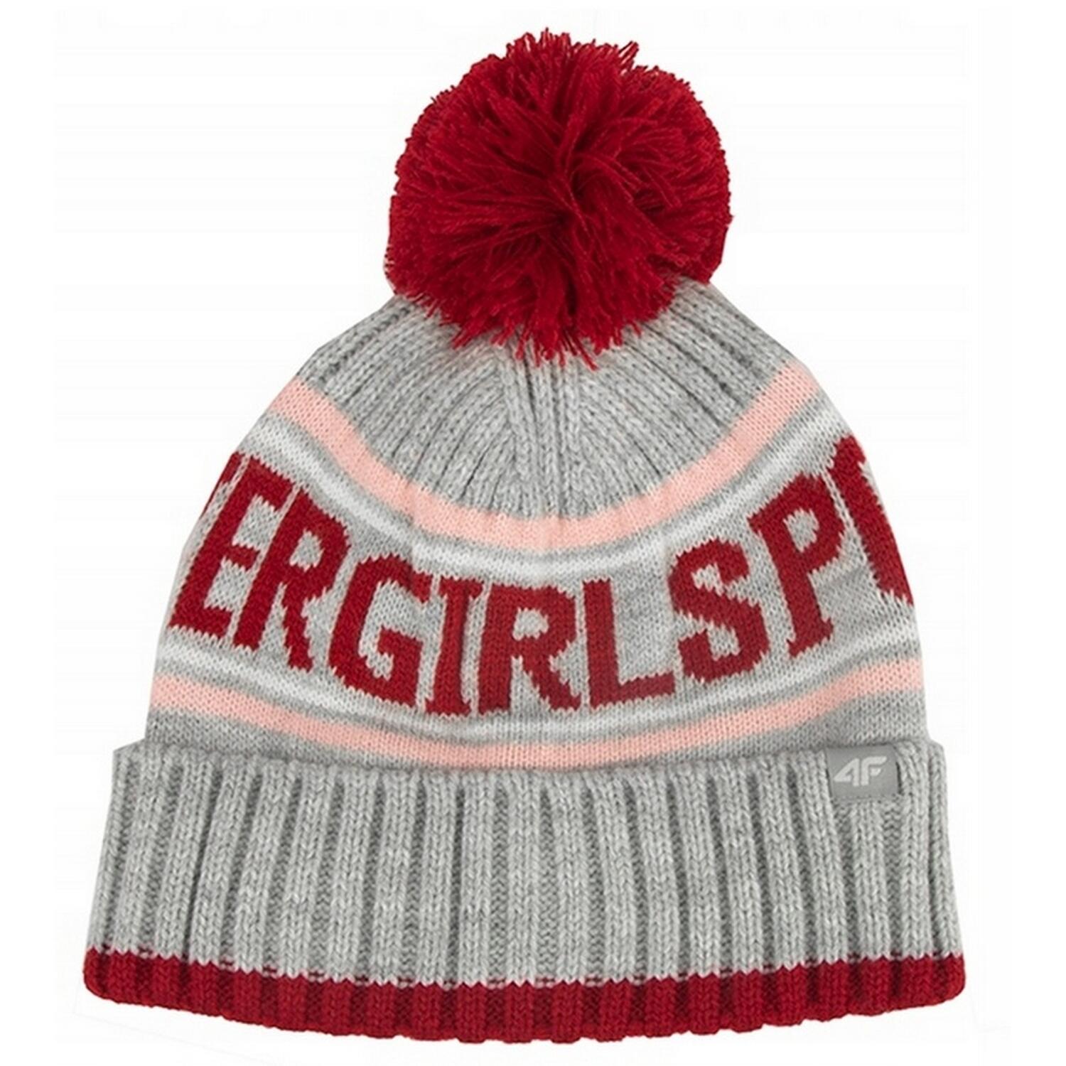 4F Gorro HJZ22 JCAD005 Criança Vermelho / Prateado