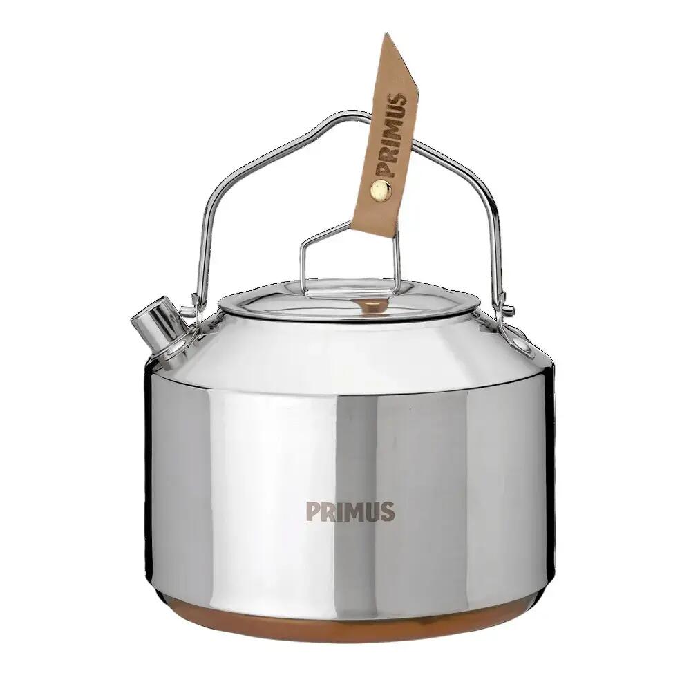 Stainless Steel Kettle Campfire Travel Lightweight Cooking