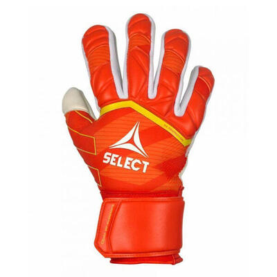 Guanti Da Portiere Adulto Unisex Select 34 Protection Bianco Arancio