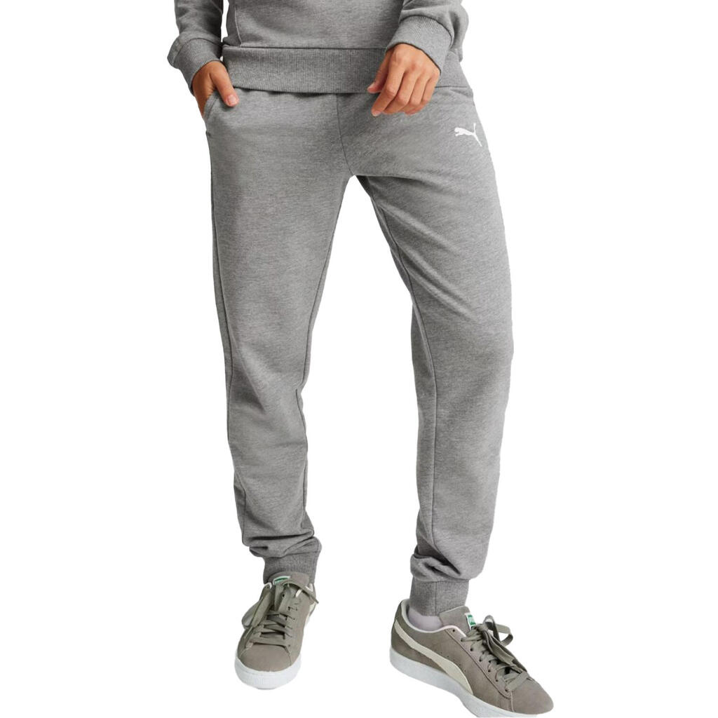 Womens/Ladies Team Goal Casuals Jogging Bottoms (Grey)