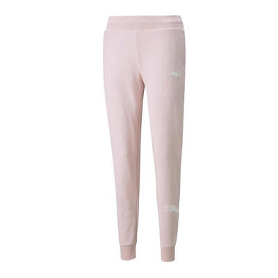 Dames power graphic joggingbroek (roze)