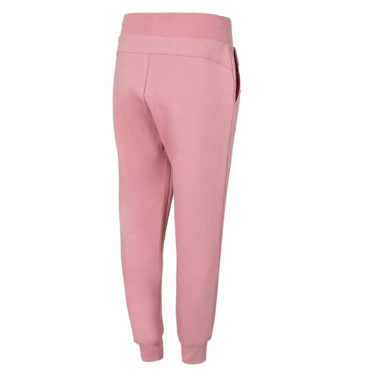 Pantalón de Chándal H4L22 para Mujer Rosa 3/4
