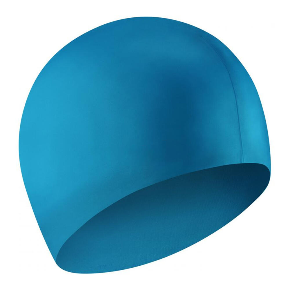 Childrens/Kids Silicone Swim Cap (Blue) 2/2