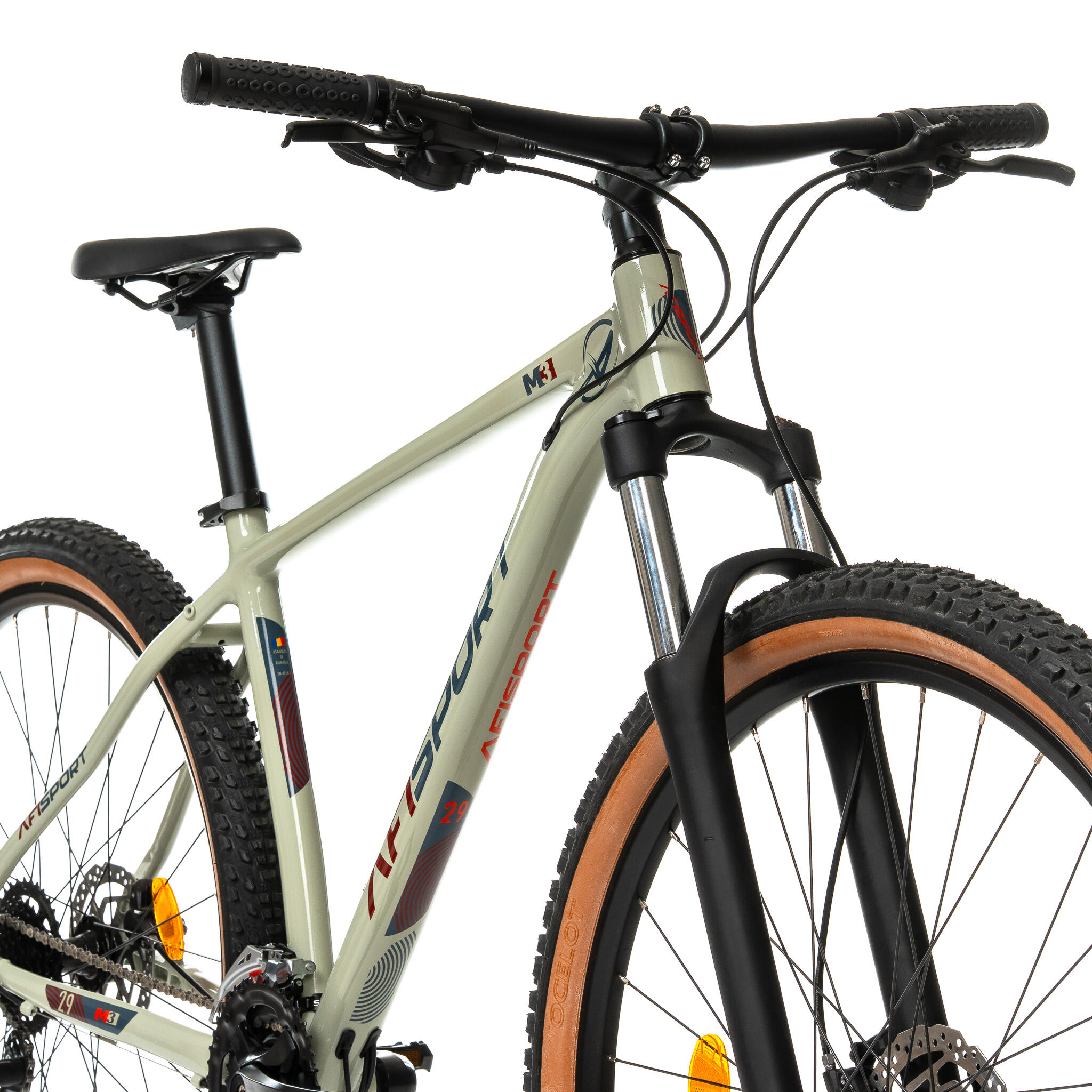 Vélo VTT Afisport M3 2025 - 29 pouces, taille S, gris 7/7