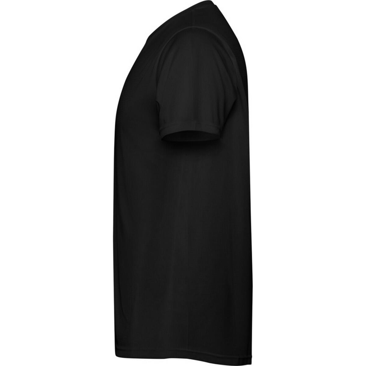 Tshirt Manches Courtes ESTORIL Enfant (Noir Uni) 3/4