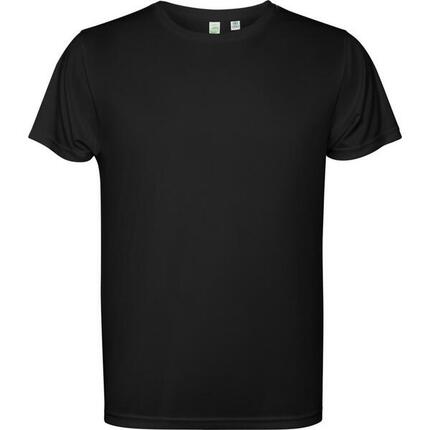 Tshirt Manches Courtes ESTORIL Enfant (Noir Uni)