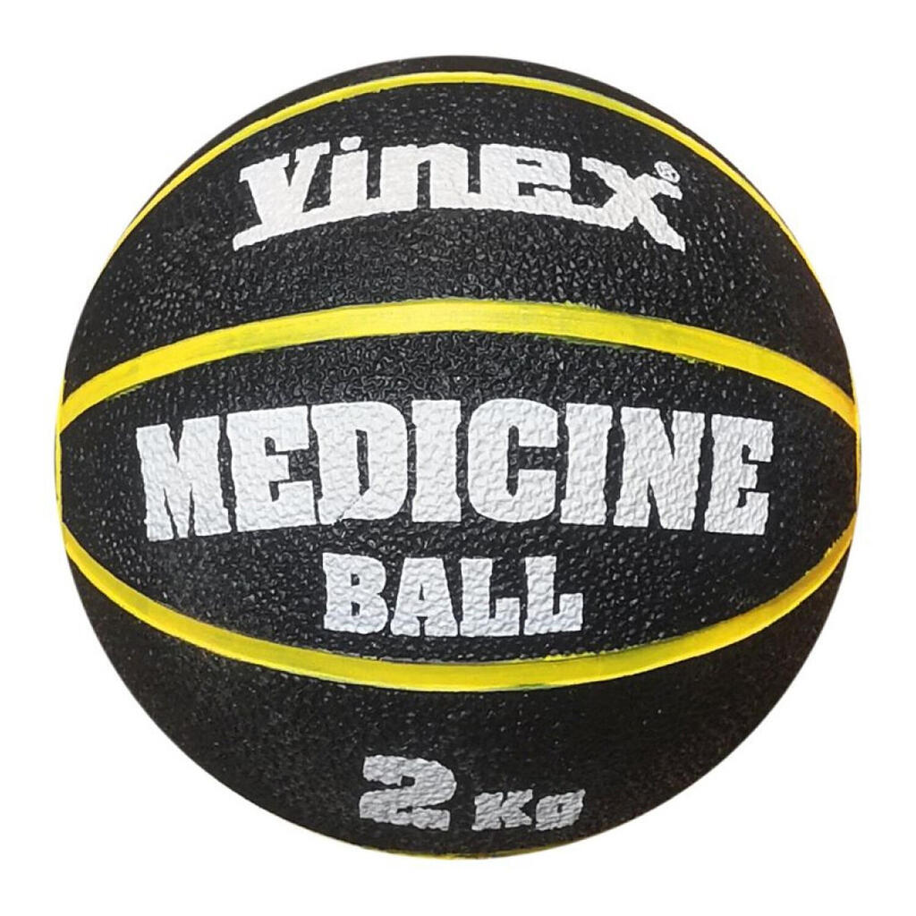 Logo Medicine Ball (Black/Yellow) 2kg
