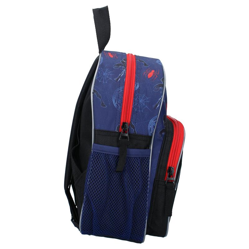 Rucsac, 29 x 23 x 10 cm, cu doua compartimente, buzunare laterale, Spiderman