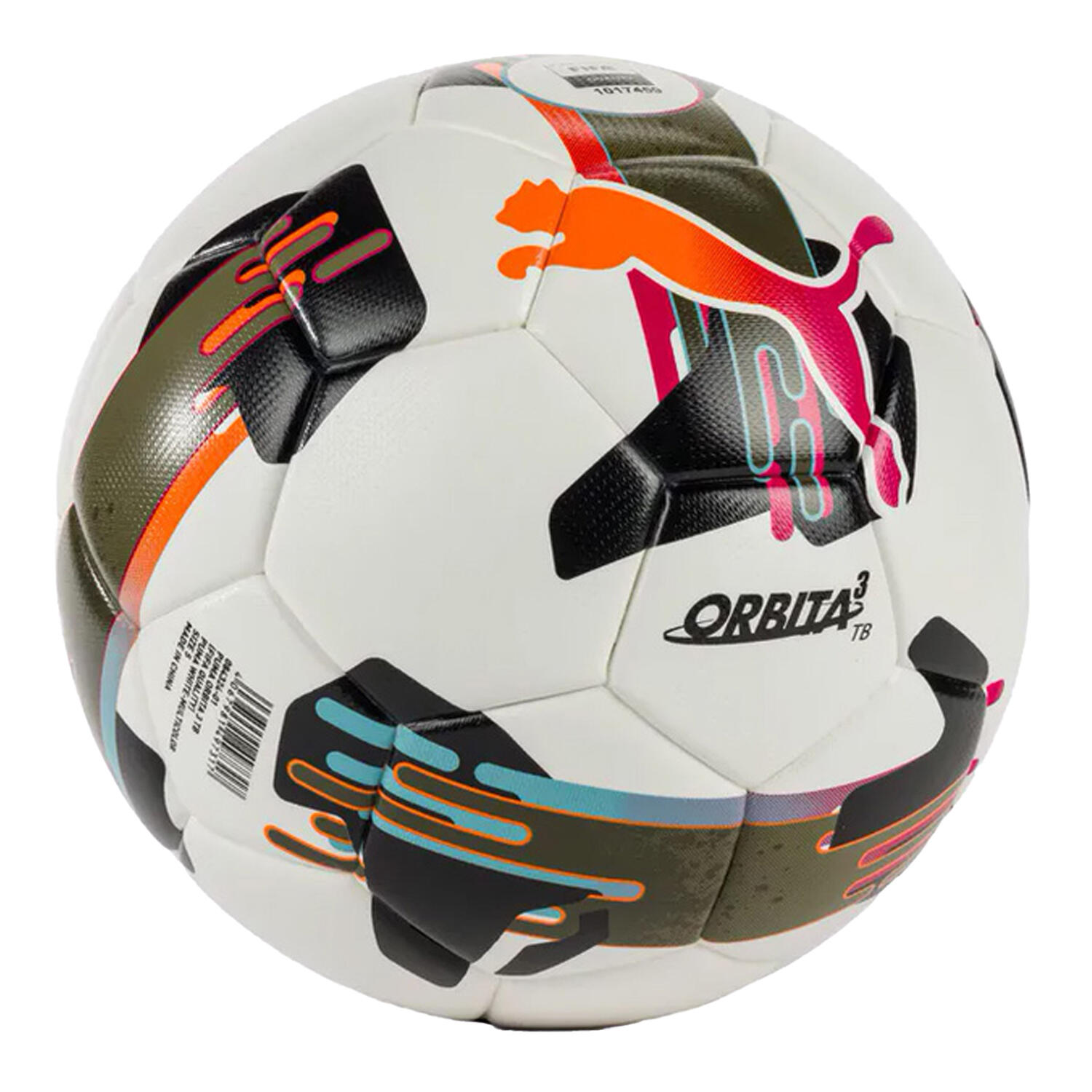 Balón de Fútbol Orbita 3 TB Blanco, Multicolor 5 3/3