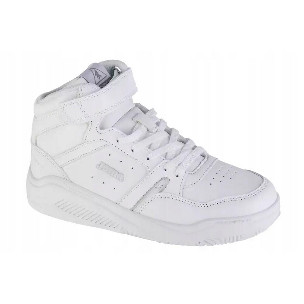 Childrens/Kids Platea Mid Cut Trainers (White)