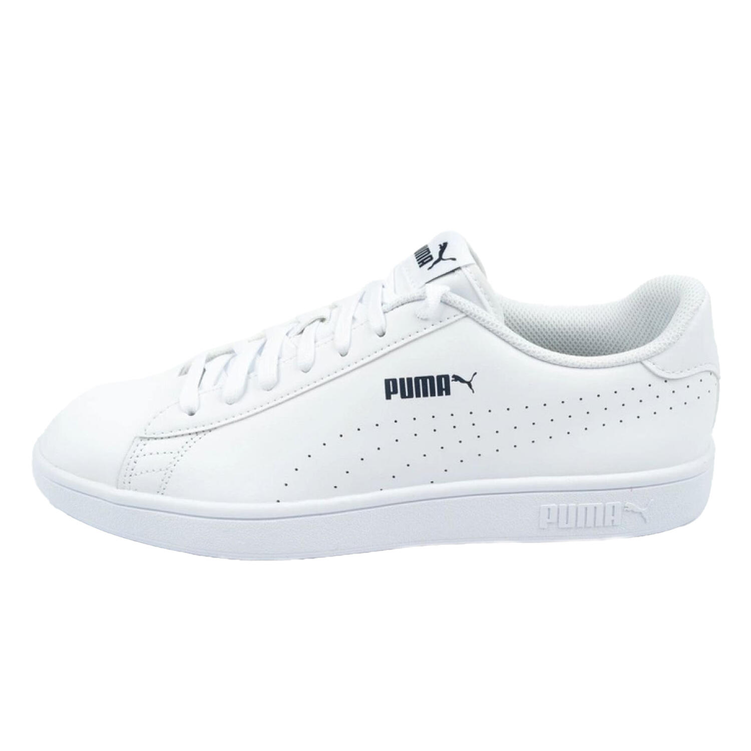 Dames Smash V2 Leren Trainers (Wit) 3/4