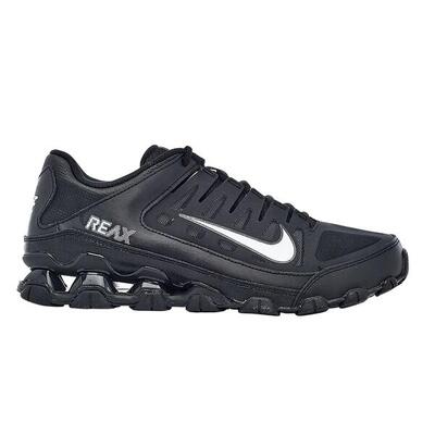 Heren reax 8 tr mesh trainers (zwart)