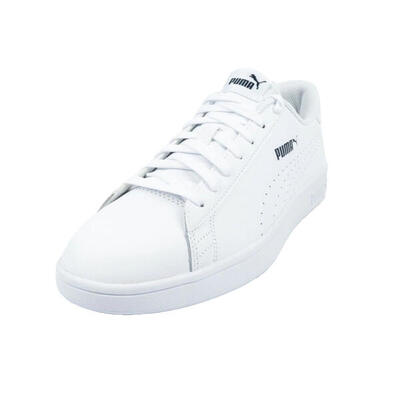 Zapatillas Deportivas de Cuero Smash V2 para Mujer Blanco