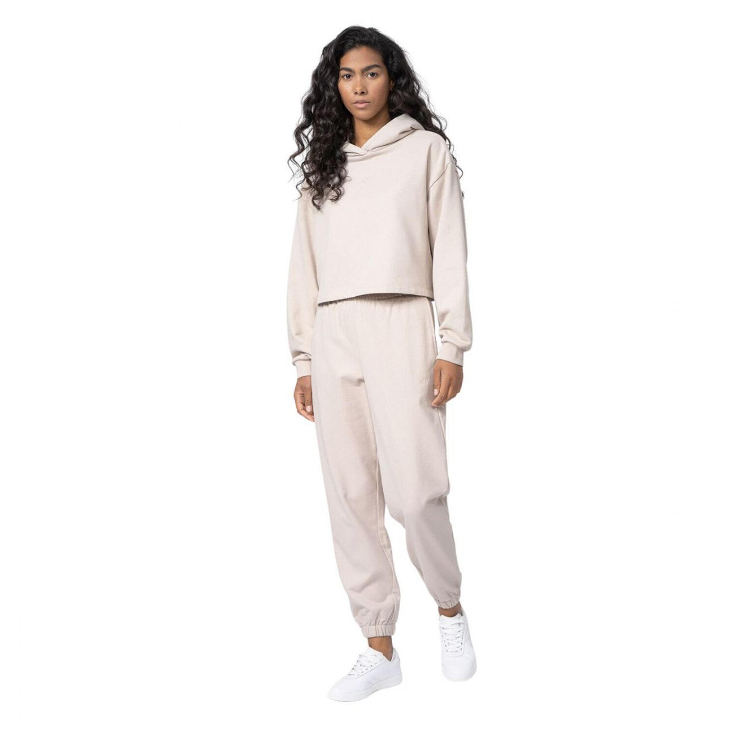 Pantalon De Jogging SS23TTROF147 Femme (Blanc) 3/3