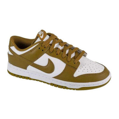 Zapatillas Deportivas de Cuero Dunk Diseño Retro para Hombre Blanco, Verde