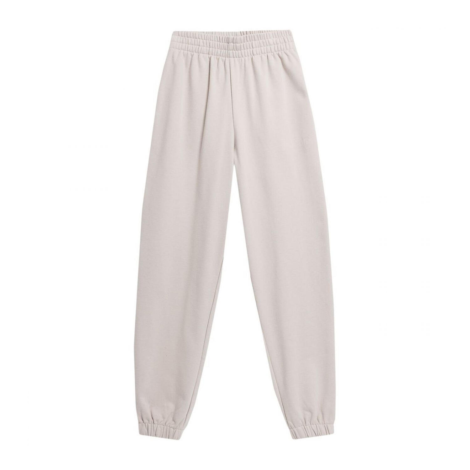 4F Mulher/Senhora SS23TTROF147 Calças de Jogging Branco