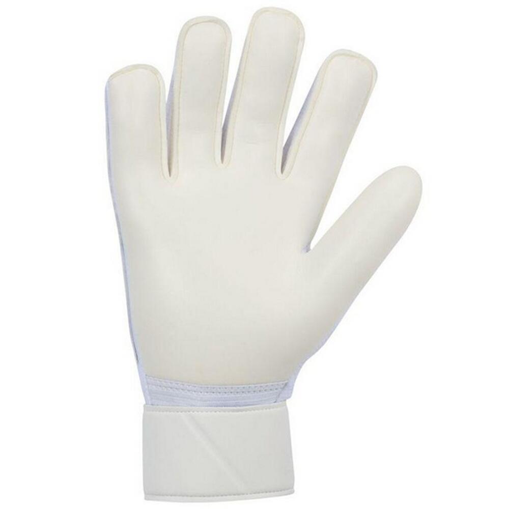 Luvas de guardaredes de jogo unissexo para adultos (Branco / Preto) 2/3