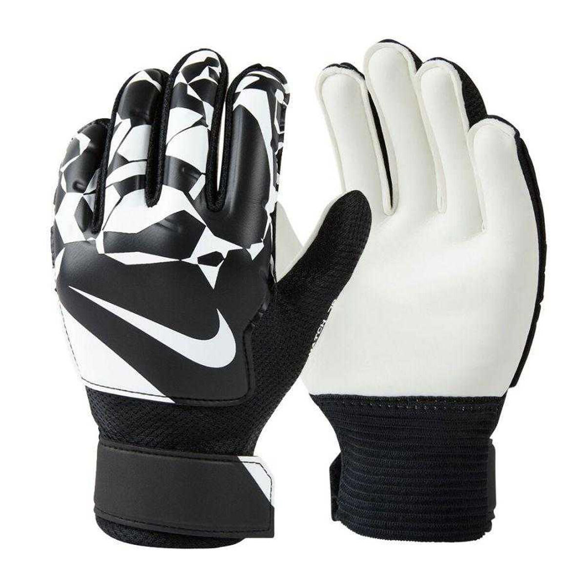 Guanti Da Portiere Fiammifero Bambini Nike Nero Bianco 3/3