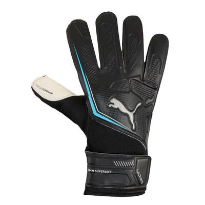 Guantes de Portero Ultra Play RC para Adultos Unisex Blanco, Negro