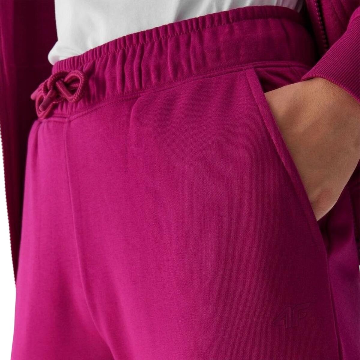 Pantaloni Da Jogging Donna 4F CAS F472 Rosa 4/4