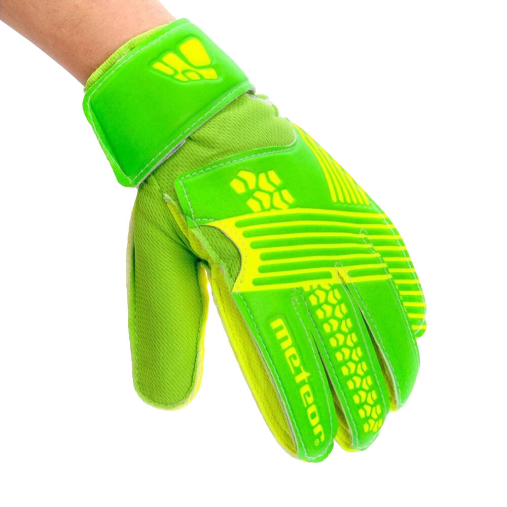 Luvas de guardaredes unissexo para adultos (Verde / Amarelo) 3/3