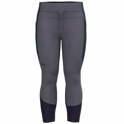 Dames heatgear trainingsbroek enkellengte (grijs)