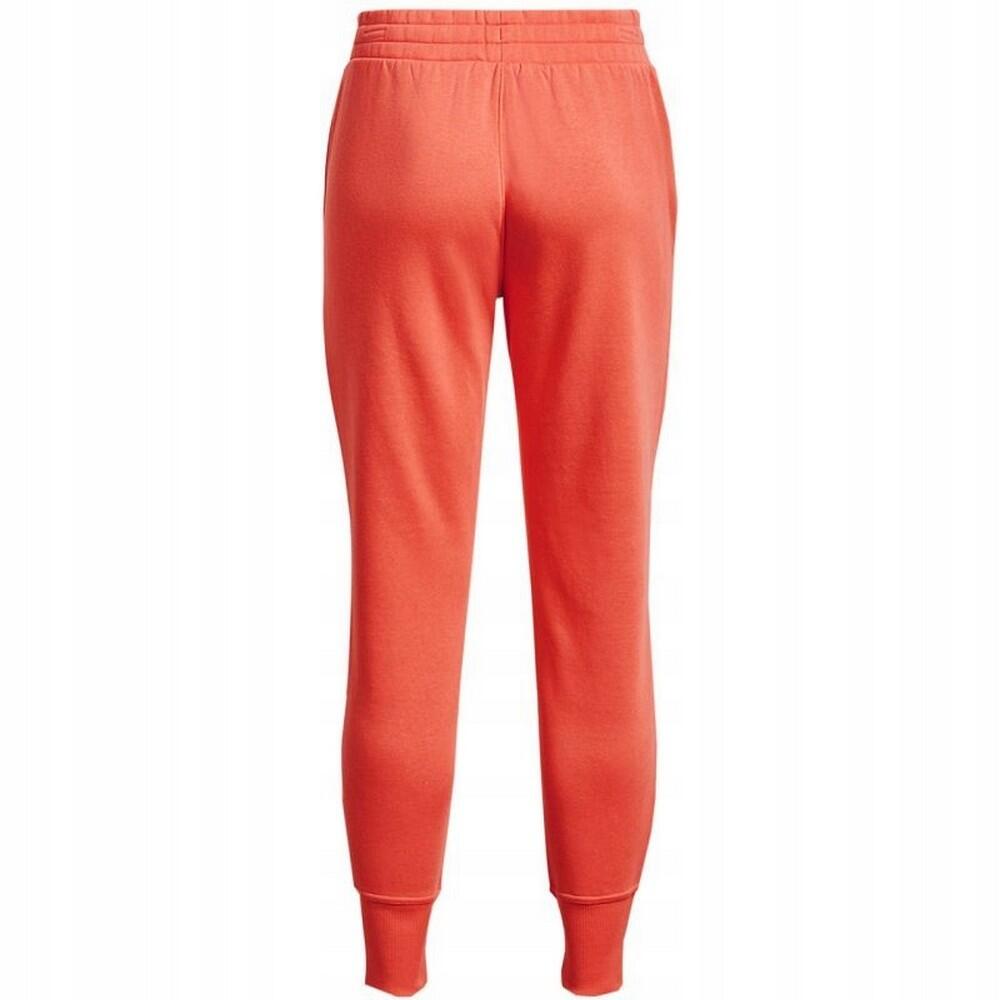 Pantaloni Da Jogging Donna Under Armour Rival Arancio 2/4