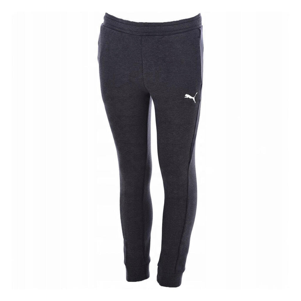 Детски анцуг Puma Sweat Pants Dark Grey Heather Junior Black