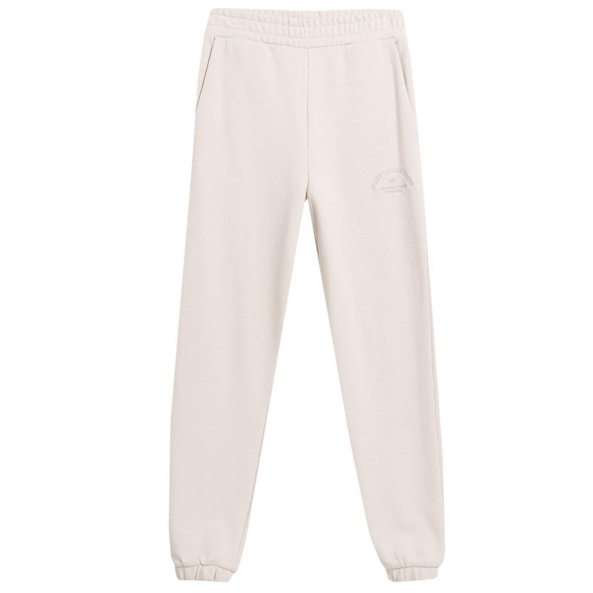 Pantaloni Da Jogging Donna 4F CAS F472 Beige Beige 2/4