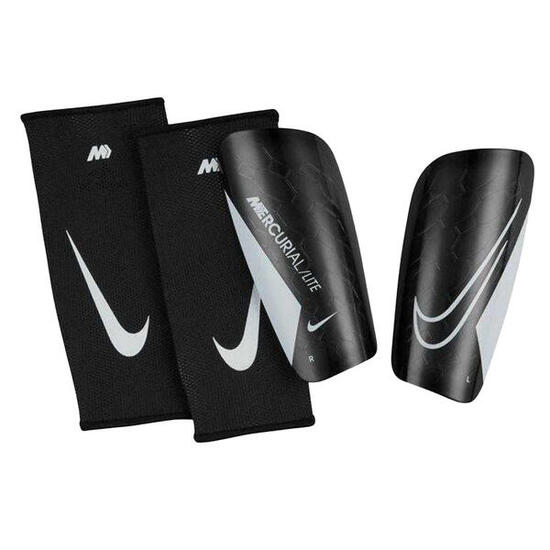 Adulto Unisex Calcio Parastinchi Da Infilare Nike Mercurial Lite Nero Arancio