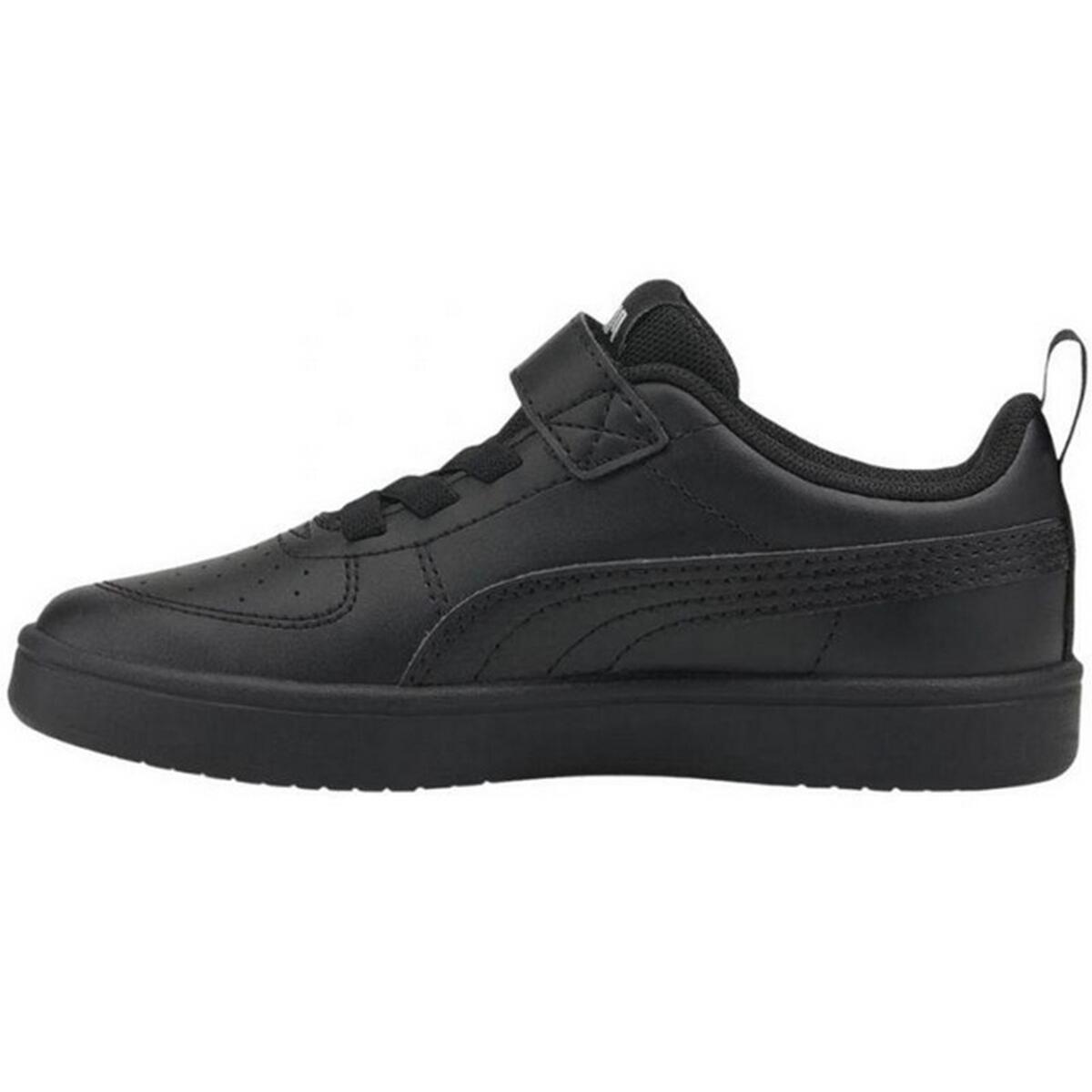 Scarpe Sportive Finta Pelle Bambini Puma Rickie Ac Ps Nero 3/7