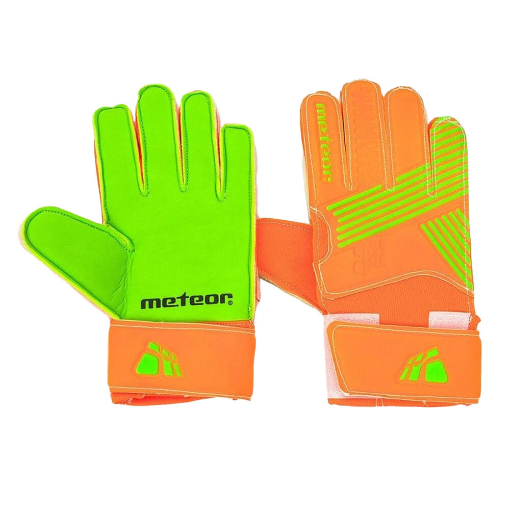 Guantes de Portero Catch para Adultos Unisex Verde, Naranja 3/3
