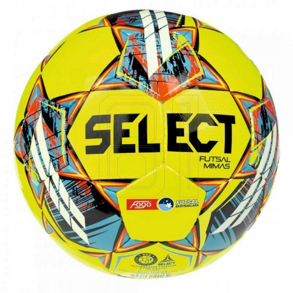 Pallone Select Futsal Mimas Fogo Ekstraklasa Giallo Nero Taglia Unica 2/2