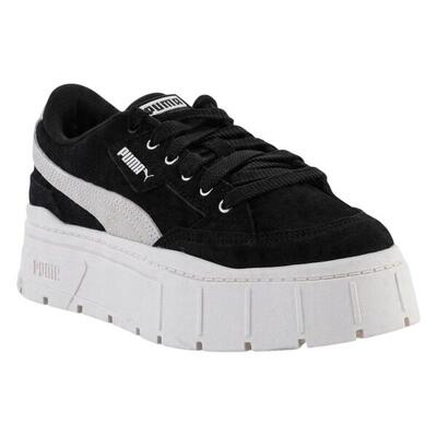 Zapatillas Deportivas de Cuero Mayze Stack DC5 para Mujer Blanco