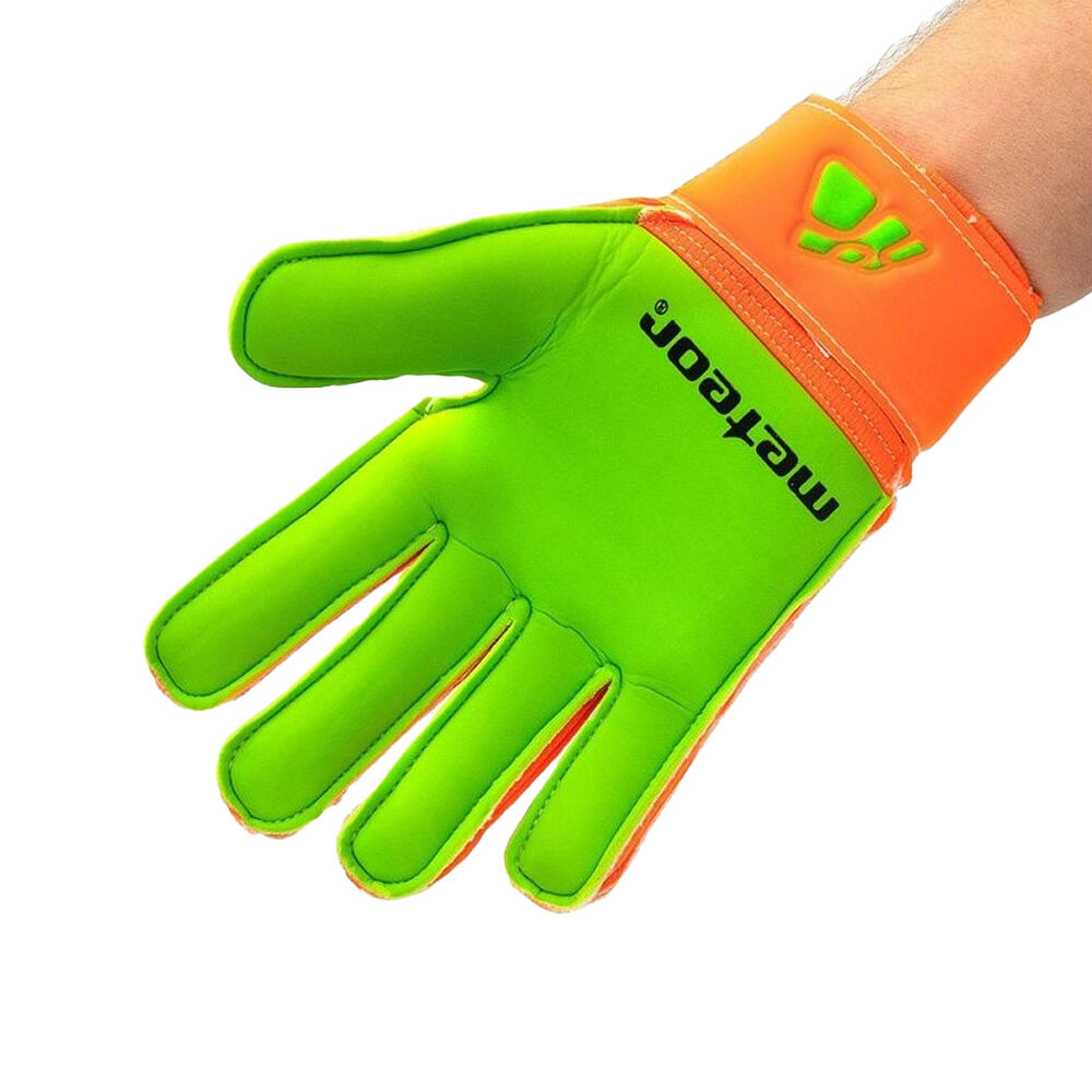 Guantes de Portero Catch para Adultos Unisex Verde, Naranja 2/3