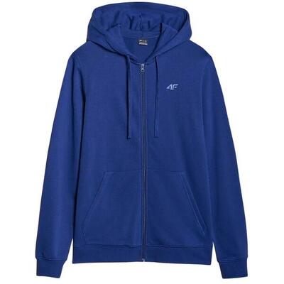 Heren wmm00tswsm1768 hoodie met volledige rits (marineblauw)