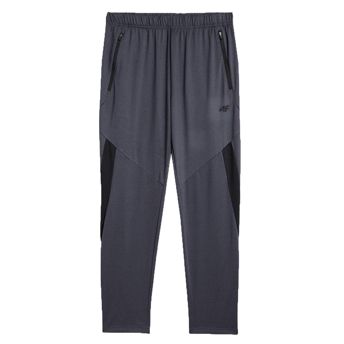 4F Calças de jogging FNK M351 para homem Cinzento / Prateado