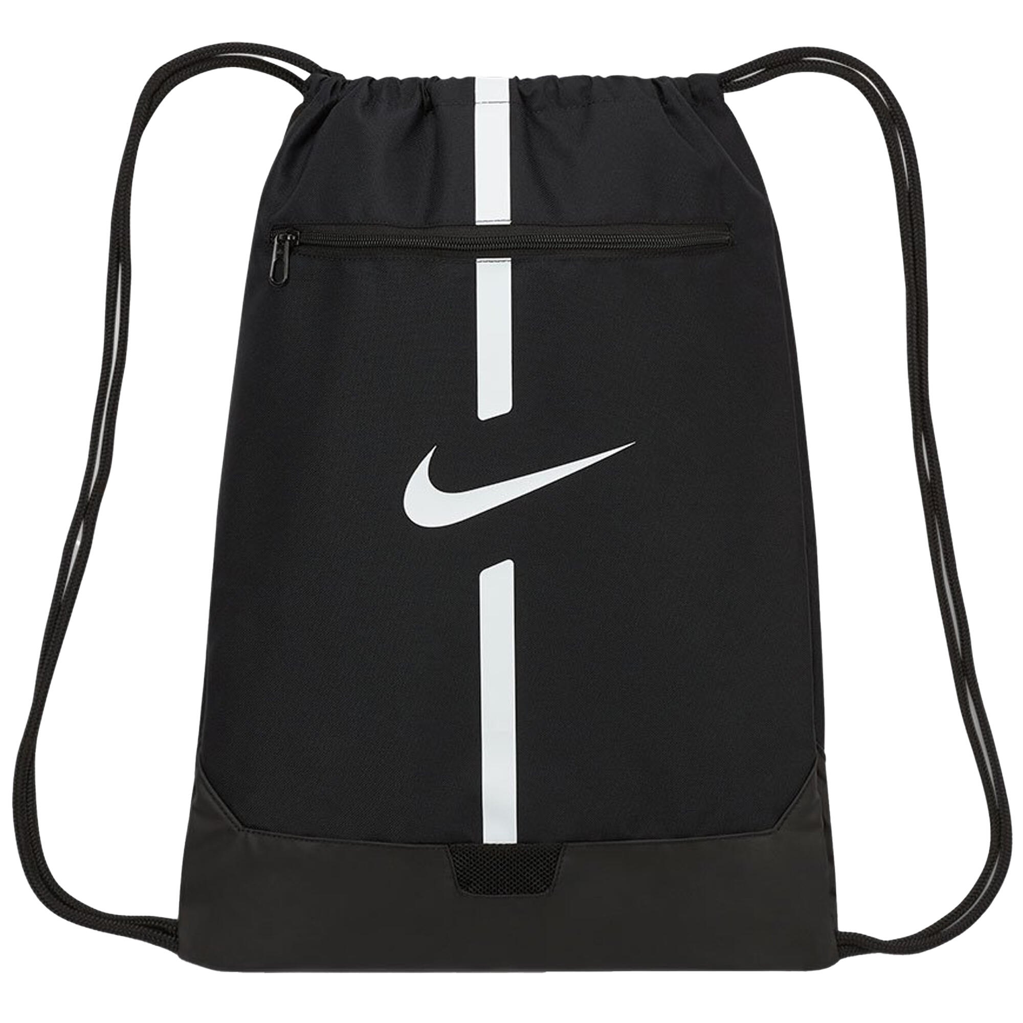 Logo 18L Borsa Con Coulisse Nike Academy Nero Taglia Unica 2/7
