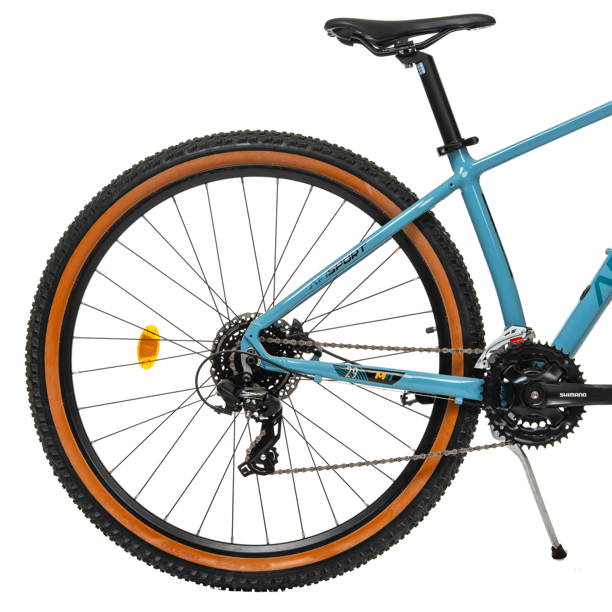 Vélo VTT Afisport M3 2025 - 29 pouces, taille S, bleu 5/7