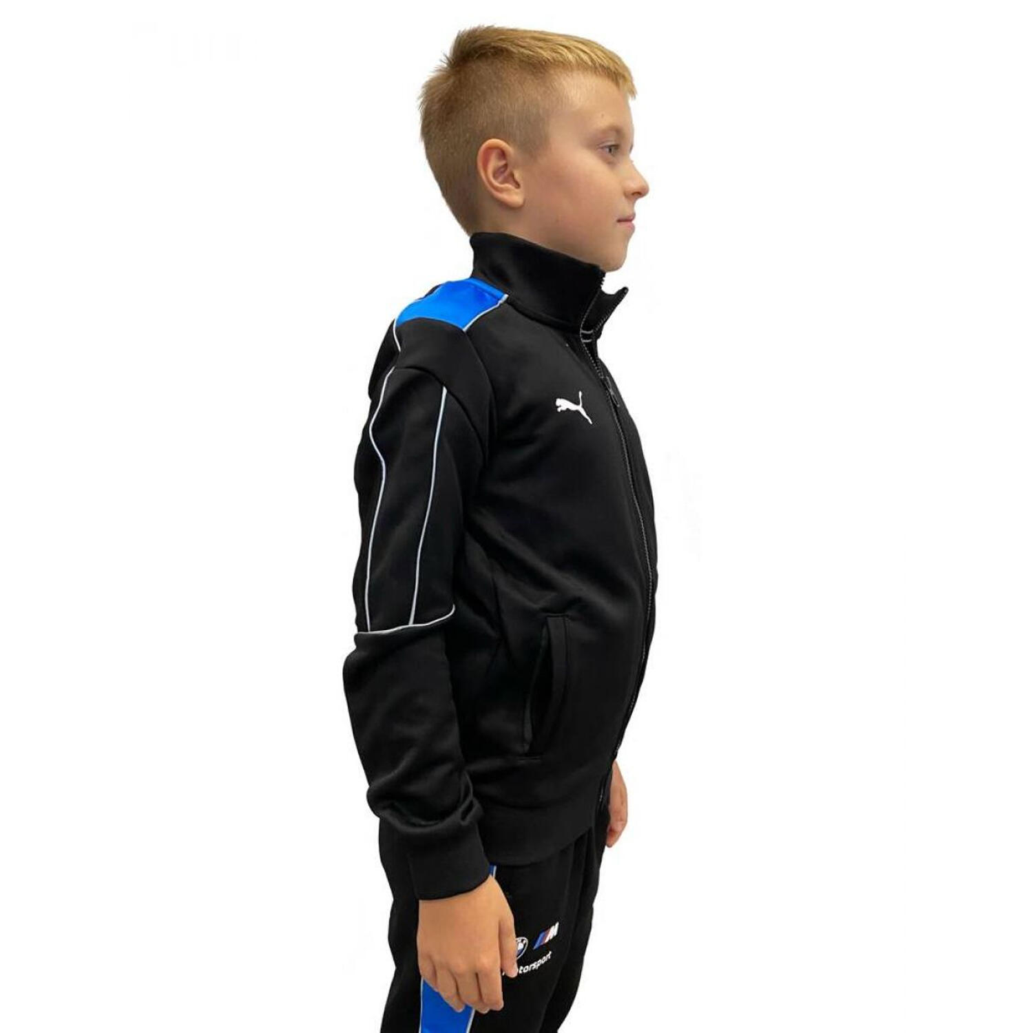 Veste Style BMW MOTORSPORT Enfant (Noir) 3/4