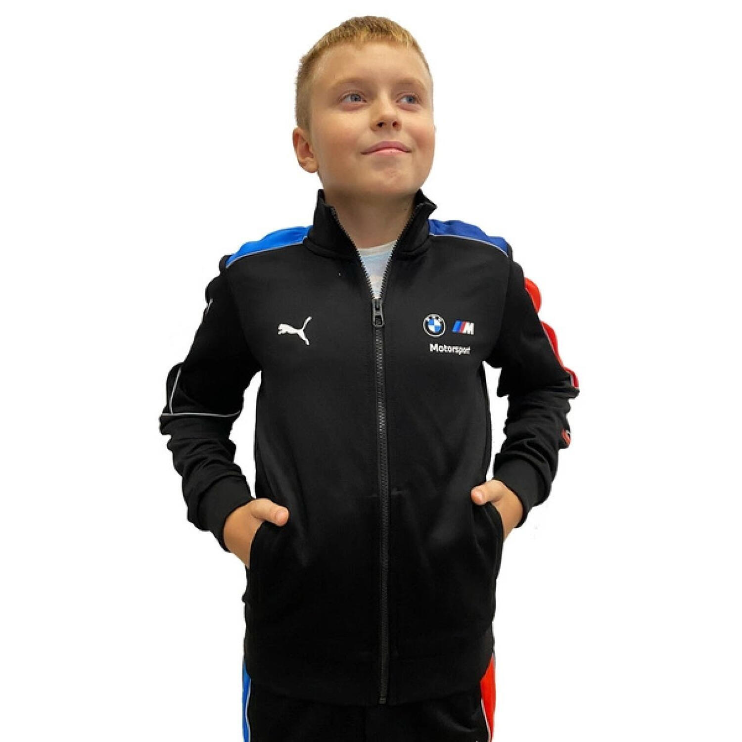Veste Style BMW MOTORSPORT Enfant (Noir) 4/4
