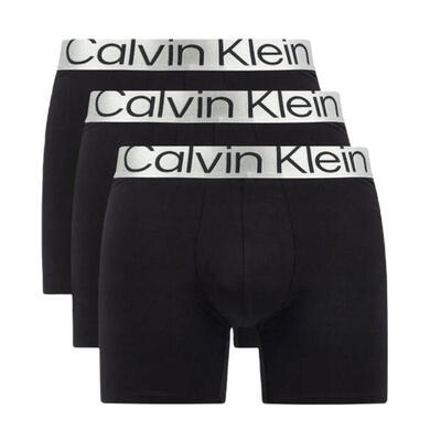 Heren boxershort (pakket van 3) (zwart)