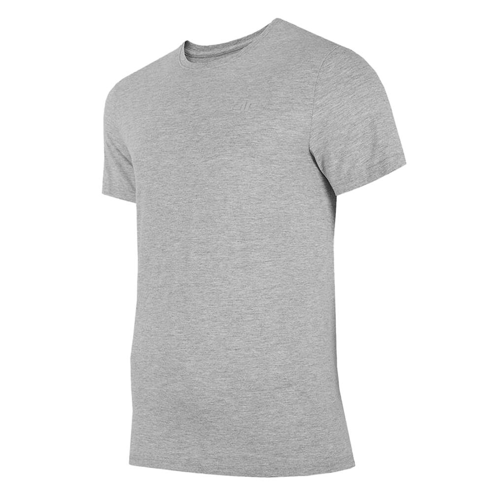 4F T-Shirt H4L22 Homem Cinzento