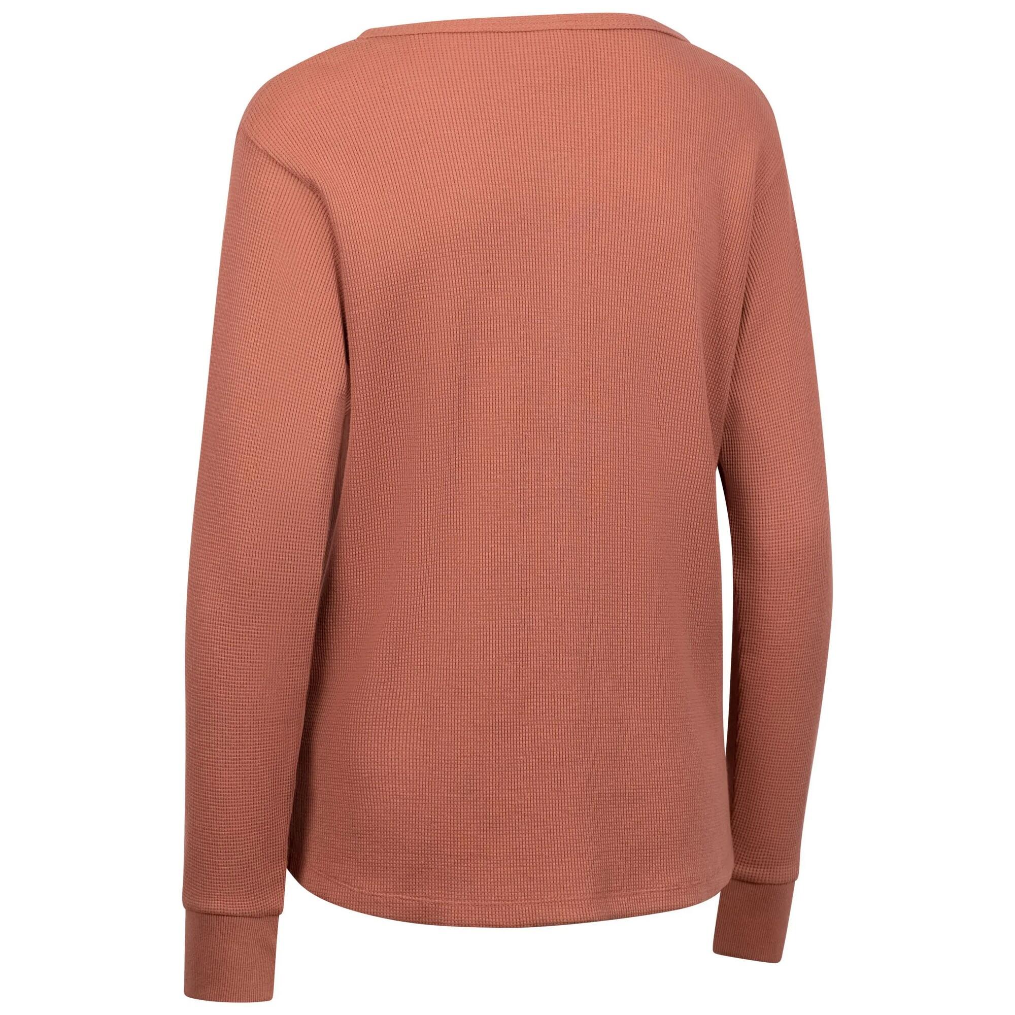 Jersey Morvenna de Manga Larga para Mujer Arcilla 2/3