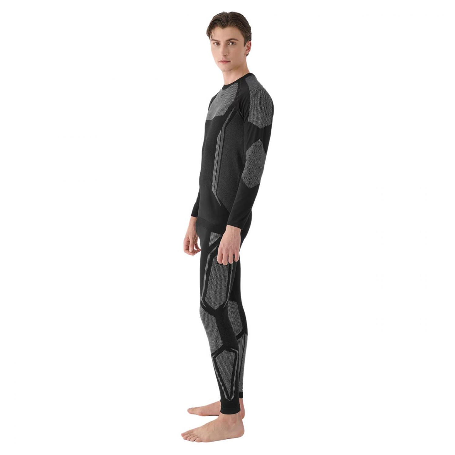 Camiseta M165 de Termoactivo para Hombre Negro 4/5