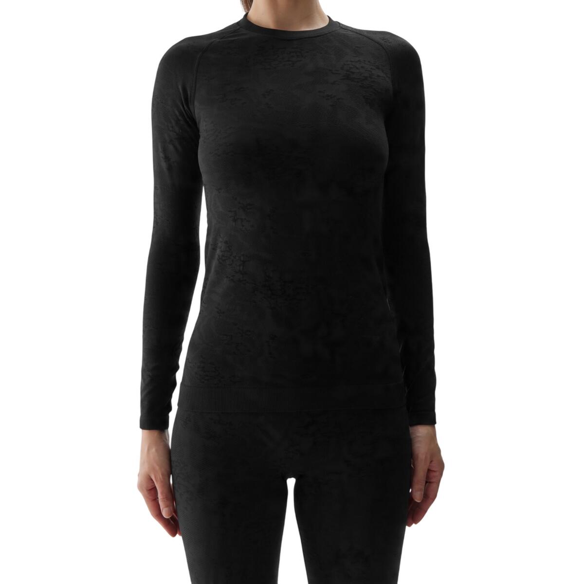 T-Shirt termoactiva WAW24USEAF176 para senhora/senhora (Preto) 4/6